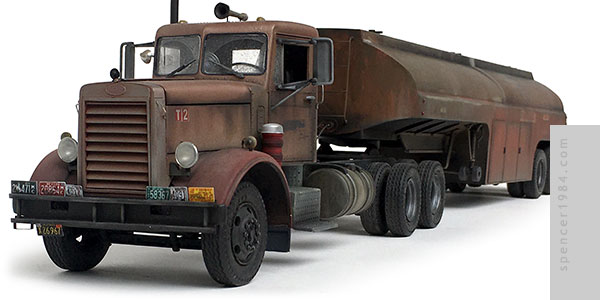 Peterbilt Tanker Truck from the movie Duel