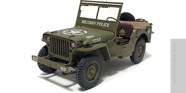Willys Jeep MP from the movie The Inglorious Bastards