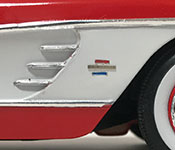 Hairspray Corvette side cove detail