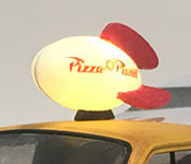 Pizza Planet Delivery Truck roof topper