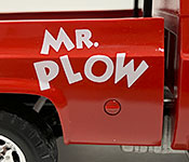 The Simpsons Mr. Plow front fender detail