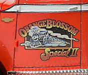 Muscle Machines Orange Blossom Special II side mural