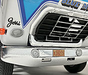 White Line Fever truck grille detail