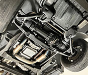 Zombieland Cadillac Escalade front chassis detail