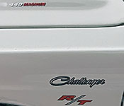 Death Proof Challenger badge detail