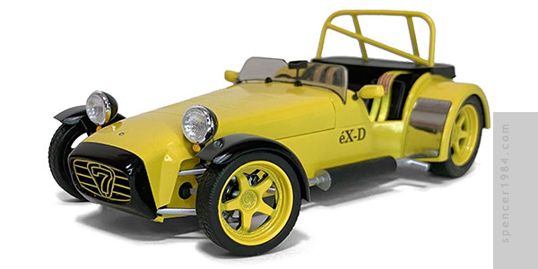 Lisa Sakakino's Caterham Super 7 from the anime eX-Driver