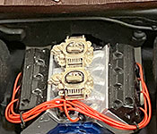 White Lightning 1971 Ford Galaxie engine