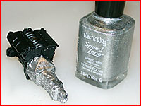 Metallic Nail Polishes like this can be used for custom components in your model