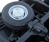 Johnny Lightning 2004 Ford E-250 Cargo Van Spare Tire