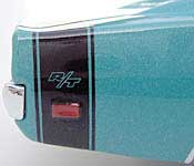 Johnny Lightning 1969 Dodge Charger R/T Stripe Detail
