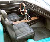 Johnny Lightning 1969 Dodge Charger R/T Interior