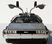 Welly/FuRyu DeLorean Back to the Future 2 Time Machine with Gullwing Doors Open