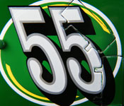 Motorsports Authentics Jean Girard #55 Perrier Monte Carlo Roof