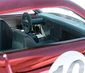 Hot Wheels Boss Hoss Custom Mustang dashboard