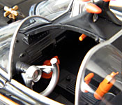 Mattel 1966 Batmobile cockpit