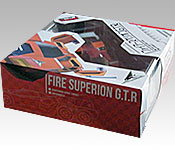 Mega House Future GPX Cyber Formula Aoi Fire Superion GTR packaging