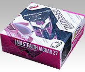 Mega House Future GPX Cyber Formula Aoi Stealth Jaguar packaging