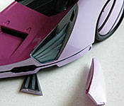 Mega House Future GPX Cyber Formula Aoi Stealth Jaguar side detail