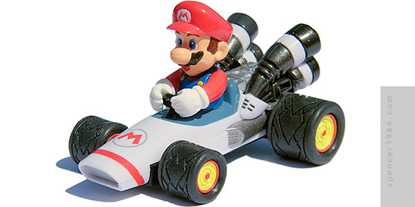 Pull and Speed Mario Kart Mario B-Dasher