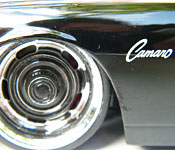 Jada Toys 1967 Chevrolet Camaro fender detail