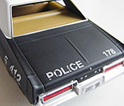GreenLight Collectibles The Blues Brothers 1974 Dodge Monaco rear