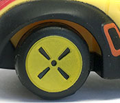 Mario Kart Luigi Sports Coupe wheel detail