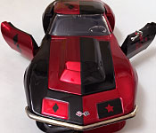 Jada Toys 1969 Chevy Corvette paint detail