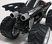 Hot Wheels 2004 Monster Jam Batman rear