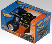 Hot Wheels 2005 Monster Jam Batman packaging