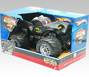 Hot Wheels 2006 Monster Jam Batman packaging