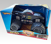 Hot Wheels 2008 Monster Jam Batman packaging
