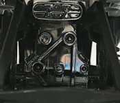Hot Wheels 2011 Monster Jam Batman engine