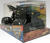 Hot Wheels 2012 Monster Jam Batman packaging