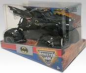 Hot Wheels 2013 Monster Jam Batman packaging