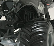 Hot Wheels 2015 Monster Jam Batman front wheel