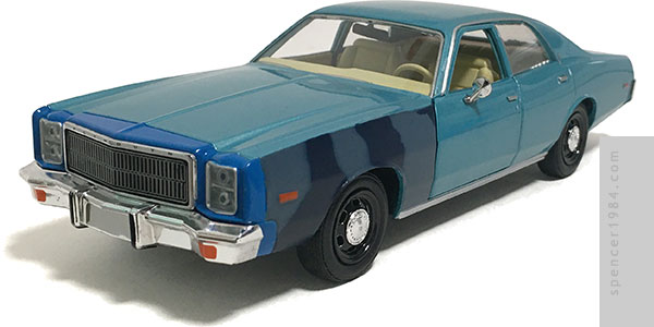 GreenLight Collectibles Hunter 1977 Plymouth Fury Diecast Review