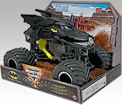 Spin Master 2022 Monster Jam Batman packaging