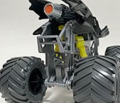 Spin Master 2022 Monster Jam Batman rear