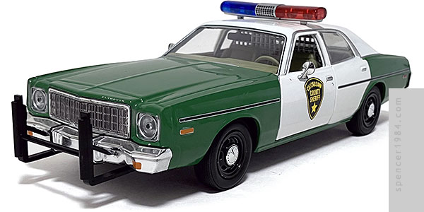 GreenLight Collectibles The Dukes of Hazzard 1975 Plymouth Fury