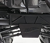 Hot Wheels 2024 Monster Trucks Batman chassis detail